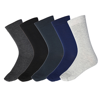 GALANTE Носки мужские, р.27-29, 85% хлопок, 10% полиамид, 5% спандекс, разноцветные, #8