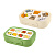 Ланч-бокс 0,8л (17,9х12,8х5,2см), пластик, в ассортименте