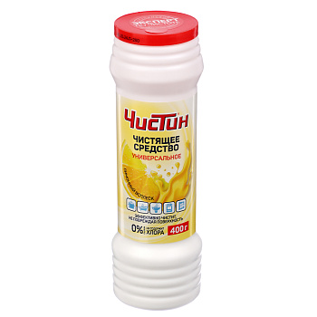 Порошок чистящий ЧИСТИН Лимонный всплеск, п/б, 400г