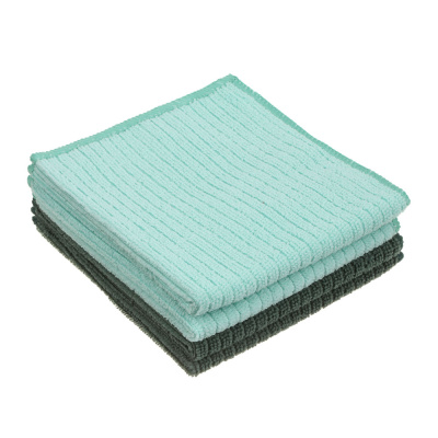 Салфетки универсальные тм VETTA, 4 шт, 30x30см, микрофибра 220г/м2