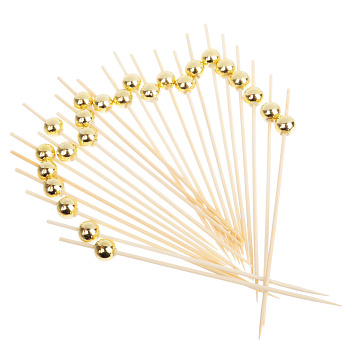 Шпажки для канапе тм Fntastic, 24шт, 12см, дерево, пластик