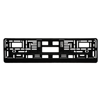 ЕРМАК / NG Рамка номерного знака, пластик, 53,6x13,1см, черная