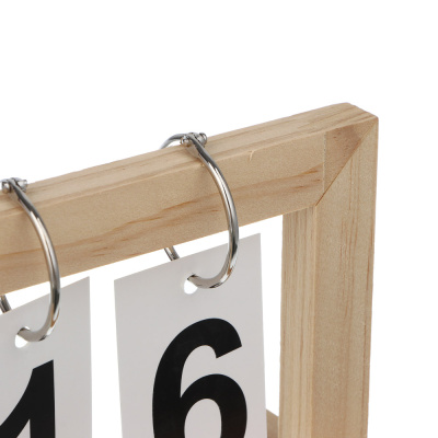 Календарь настольный, 21x9x12 см, дерево