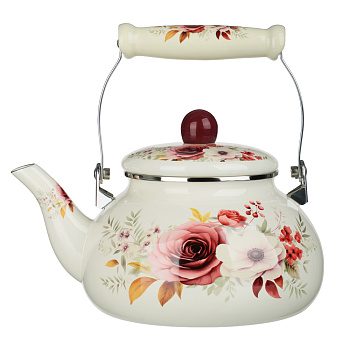 Чайник эмалированный VETTA Лаура, 2,5л, индукция