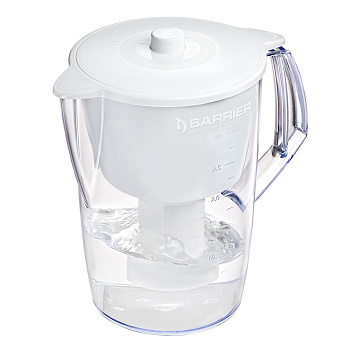 Фильтр-кувшин тм БАРЬЕР Лайт, 3,6л, цвет белый