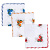 Носовой платок тм  GALANTE, 100% хлопок, 28x28см, 3 цвета, арт.GL-2411