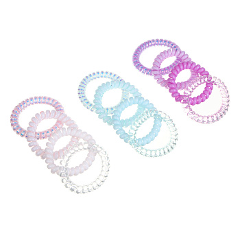 Резинки-пружинки для волос BY Русские супергерои 4шт, ТПУ, 5см, 3 сочетания