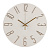 Часы настенные d=30см, корпус белый+золото "Классика", арт.3010-002
