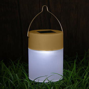 INBLOOM Фонарь подвесной на солн. батарее 8.5х6см, 1 LED, белый, 1x1.2V AAA 100mAh Ni-MH, пластик