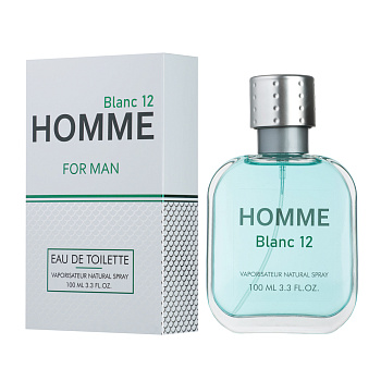 Туалетная вода мужская тм Red Label HOMME Blanc 12, 100 мл