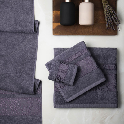 PROVANCE Шарли Полотенце махровое, 100% хлопок, 30х50см, 430 гр/м, 2 цвета