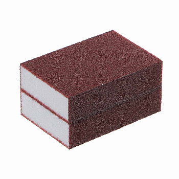 Губки для удаления накипи и ржавчины тм VETTA, 2 шт, 10х7х3см, поролон, абразив