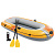 Лодка надувная тм Intex Challenger 2 BOAT SET, 236x114x41см, до 200 кг, весла/насос, 66312NP