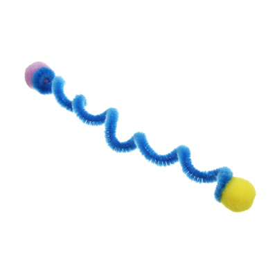 Набор игрушек для кошек тм VETTA (мышь, пружинка, шарик), 3шт