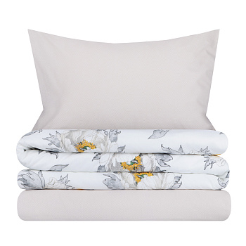 PROVANCE Фрэя Комплект постельного белья 1,5 (4 предмета), поплин, 100% хлопок