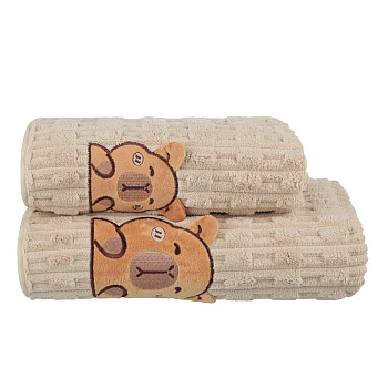 PROVANCE Капибары Полотенце супервпитывающее, 35х75см, 80% полиэстер, 20% полиамид, 280гр/м, 4 цв.