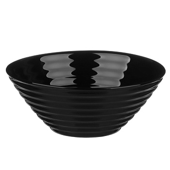 MILLIMI Бароло Салатник 12,7см черный опаловое стекло