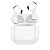 Наушники беспроводные TWS hoco. модель EW78, вкладыши, 300/30мАч, BT5.4, белый