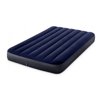 INTEX Матрас надувной CLASSIC DOWNY, 191x137x25см, до 272кг, 64758