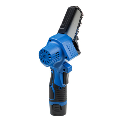 РОКОТ Электропила аккумуляторная цепная 12В, 100 мм, 2.0 А*ч, Li-Ion, 5м/с, ЗУ