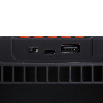 Колонка беспроводная BY ShineBar, 6 Вт, подсветка, 1200мАч, USB BT5.3, ВШГ 28x13x13см, черный