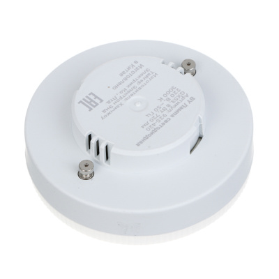 Лампа светодиодная BY GX53 8 Вт, 720 Лм, 3000 K, 175-265 В, Ra>80, IRF <5%,IC, 2 года гар.