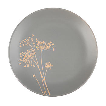 MILLIMI Амми Тарелка подстановочная, 26,5см,серый