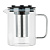 SATOSHI Монблан Чайник заварочный 1200мл, стекло, нерж.сталь