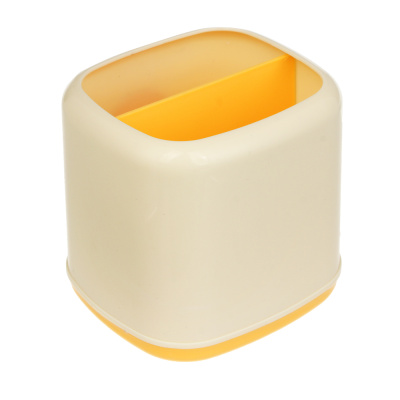 Подставка для пишущих принадлежностей, 10,5х9,5х10см, пластик, 2 цвета