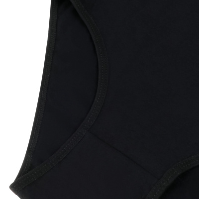 GALANTE Трусы женские макси с высокой талией, р.52, 95%хлопок, 5%спандекс, черный, НБ25-13