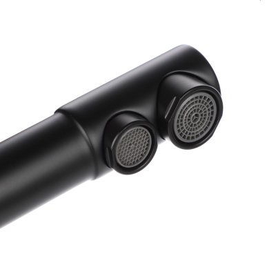 СоюзКран Смеситель для кухни с фильтром для пит. воды, картридж 35мм, нерж. сталь, черный SS01-G132