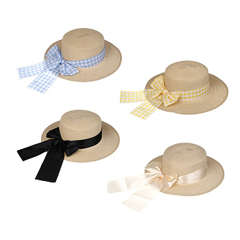 Шляпа женская с бантом, р. 58, 100% целлюлоза, тм GALANTE, разноцветная, #2