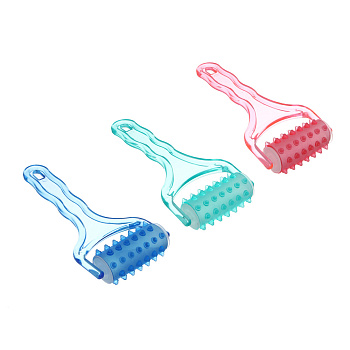 Массажер роликовый тм BY SPORT, 18,5x8,5x3см, ПП, ТПЭ, 3 цвета