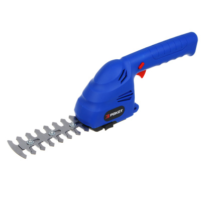 РОКОТ Кусторез с встроенным аккум., 7.4 v, 1350 об/мин,з/у type-c, 2 см.лез 80х50 и 70х150мм