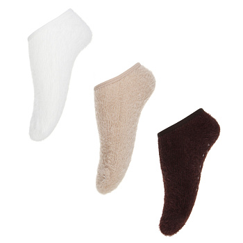 GALANTE Носки-антизаносы с ворсом, р.23-25, 93% полиамид, 4% полиэстер, 3% спандекс,цвета в ас-те