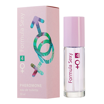 Туалетная вода женская с феромонами Formula Sexy №4 (Формула Секси), 30 мл