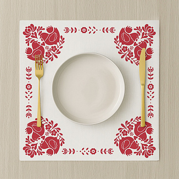 Набор салфеток текстильных 2 шт тм PROVANCE Ностальгия, 38х38см, 100% хлопок, 2 дизайна