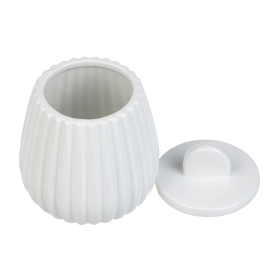 Шкатулка для украшений с крышкой, 8,5x8,5x11 см, доломит