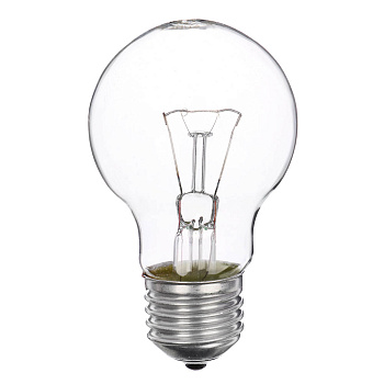 Лампа накаливания с прозрачной колбой Camelion, 60/A/CL/E27/G, ЛОН, ГОФРА, Б230-60-6