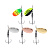 Блесна вращающаяся "Комета" тм AZOR FISHING, №4, 8 гр, 5 цветов