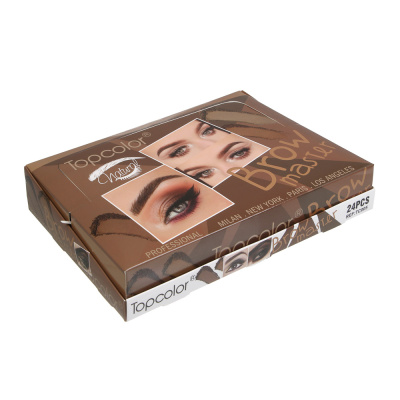 Тени для бровей 2-х цветные тм Topcolor, 5 гр, TC005