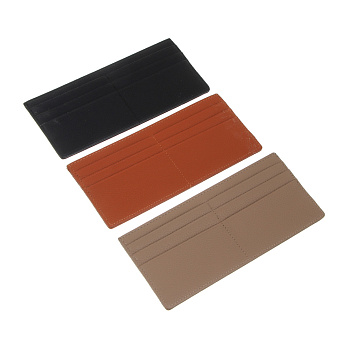 Кардхолдер для карт и купюр 6 слотов тм ЮL Lichi, ПУ, металл, 19,5х9см, 3 цвета, С398-1