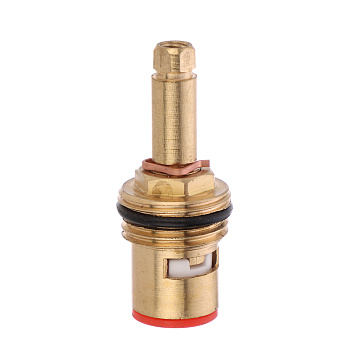 Кран-букса для смесителя 1/2", квадрат, шток 7х6мм, 90 градусов, металлокерамика