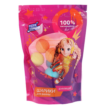 BY Русские Супергерои Шарики для ванны бурлящие, 200г