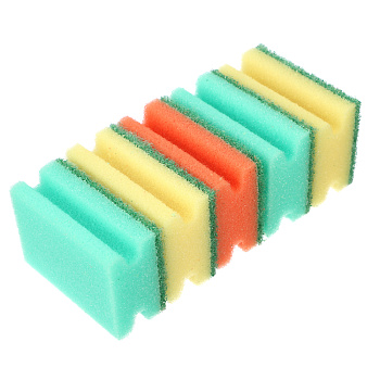 VETTA Набор губок для мытья посуды "Профи" 5 шт, 80х60х38мм (+/- 2мм)