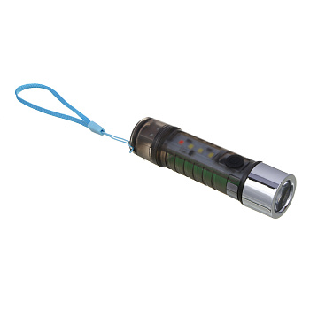 Фонарь ручной тм ЕРМАК, мини, с USB штекером, 6 режимов, 500мАч, магнит, красный свет, 92х24 мм