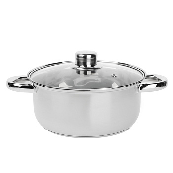 Джерси Кастрюля с крышкой 2,6л, 20х10,0см