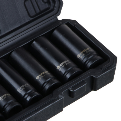 ЕРМАК Набор головок ударных удлинённых 1/2" 10 шт. CR-MO