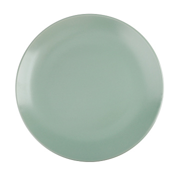 MILLIMI Тарелка подстановочная 27х3см, керамика, оливковый