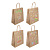 Пакет подарочный тм Fntastic, крафт, 120г, L 24,5x31x10,5см, бумага, 4 дизайна